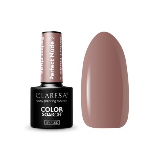 Claresa Perfect Nude Lakier hybrydowy do paznokci /2/ 5 g