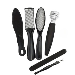 Profesjonalny Zestaw do pedicure 6-częściowy Black 1 sztuka