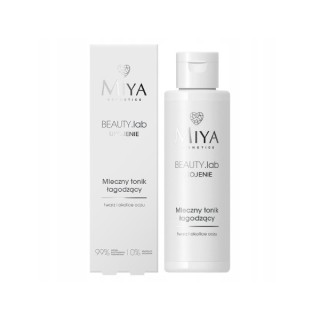 Miya Cosmetics BEAUTY.lab Ukojenie mleczny Tonik łagodzący do twarzy i okolic oczu 100 ml