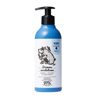YOPE Wood Żel pod prysznic dla mężczyzn Drzewo sandałowe, Szafram i Patchouli 400 ml YOPE Wood Żel pod prysznic dla mężczyzn Drzewo sandałowe, Szafram i Patchouli 400 ml