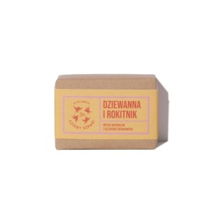 Mydlarnia Cztery Szpaki naturalne Mydło Dziewanna i Rokitnik 110 g Mydlarnia Cztery Szpaki naturalne Mydło Dziewanna i Rokitnik 110 g