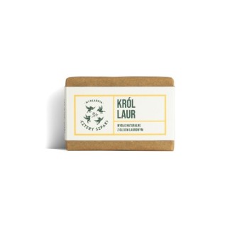 Mydlarnia Cztery Szpaki naturalne Mydło Król Laur 110 g