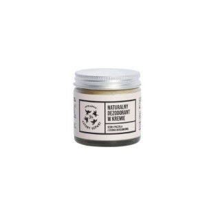 Mydlarnia Cztery Szpaki naturalny Dezodorant w kremie Cedr i Paczula z Ziemią Okrzemkową 60 ml