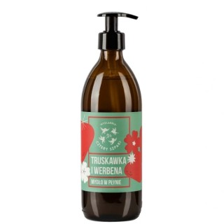 Mydlarnia Cztery Szpaki Mydło w płynie Truskawka i Werbena 500 ml
