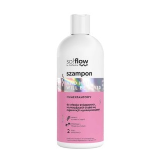 So!flow Humektantowy Szampon do włosów wysokoporowatych wymagających dogłębnej regeneracji 300 ml