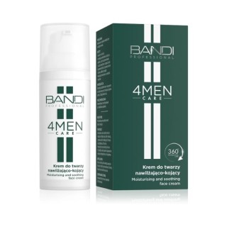 Bandi 4Men Care Nawilżająco - Kojący Krem do twarzy dla mężczyzn 50 ml