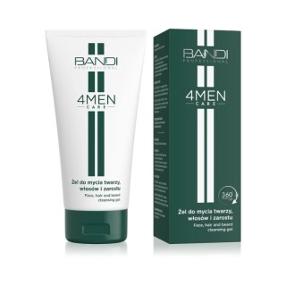 Bandi 4Men Care Żel do mycia twarzy, włosów i zarostu 150 ml