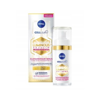 Nivea Cellular Iluminous Anti Spot Serum do twarzy Kuracja na przebarweinia 30 ml
