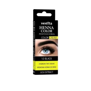 Venita kremowa Henna do brwi /1.0/ Czerń 30 g