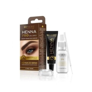 Revers Henna w kremie do brwi i rzęs /2.0/ Brąz