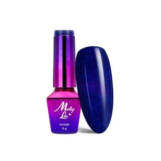 MollyLac /628/ Story Time Lakier Hybrydowy Magic Night 5 ml