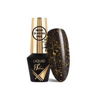 MollyLac Liquid Gold 2w1 Kolor i Top do paznokci Płynne Złoto 10 g