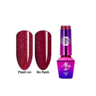 MollyLac /606/ Duo Flashing Lights Lakier Hybrydowy Love Game 5 ml