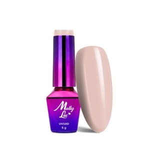 MollyLac /363/ Silk & Cotton Lakier Hybrydowy Tulle 5 ml