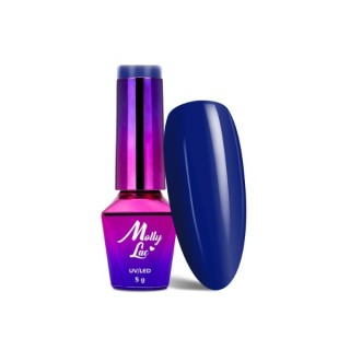 MollyLac /374/ Pin-Up Girl Lakier Hybrydowy Rockability 5 ml