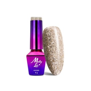 MollyLac /547/ Luxury Glam Lakier Hybrydowy Godess 5 ml