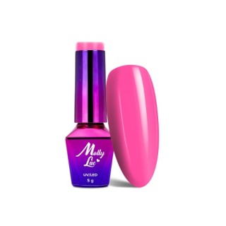 MollyLac /51/ Inspired by You Lakier Hybrydowy Candy Girl 5 ml