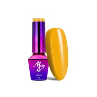 MollyLac /336/ Fancy Fashion Lakier Hybrydowy Sunrush 5 ml