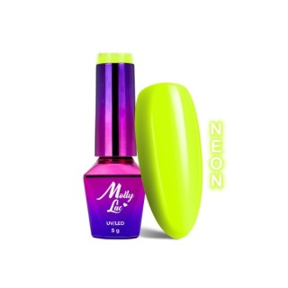 MollyLac /335/ Fancy Fashion Lakier Hybrydowy Lemonade 5 ml