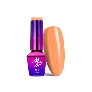 MollyLac /132/ Bubble Tea Lakier Hybrydowy Tropical Maracuja 5 ml