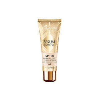 Bielenda Serum Make-up korygujący Fluid + serum do twarzy SPF50 /2/ 30 g
