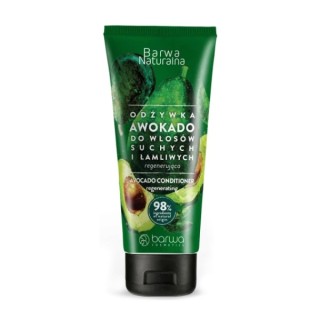 Barwa Naturalna Odżywka do włosów suchych i łamliwych Awokado w tubie 200 ml