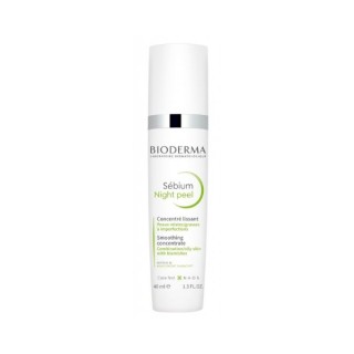Bioderma Sebium Night Peel Delikatny dermatologiczny Peeling do twarzy na noc 40 ml