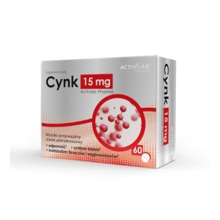 Activlab Pharma Cynk 15 mg w kapsułkach 60 sztuk