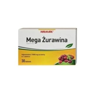 Mega Żurawina 30 tabletek