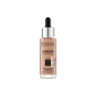 Eveline Liquid Control Podkład do twarzy z Niacynamidem w Droperze /060/ Sunny Beige 32 ml