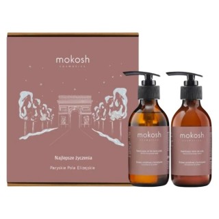 Mokosh Zestaw prezentowy Paryskie Pola Elizejskie Żel do mycia ciała 200 ml + Balsam do ciała 200 ml