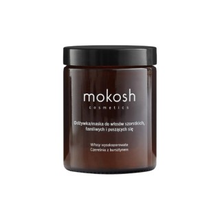 Mokosh Odżywka/Maska do włosów wysokoporowatych, szorstkich, łamliwych i puszących się Czereśnia z Bursztynem 180 ml