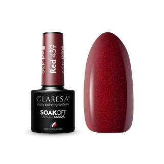 Claresa Red Lakier hybrydowy do paznokci /439/ 5 g 