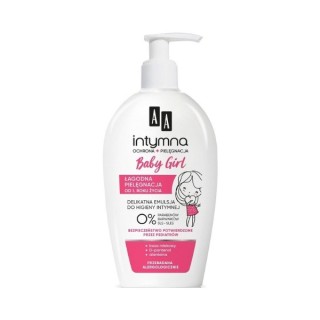 AA Intymna Baby Girl delikatna Emulsja do higieny intymnej od 1. roku życia 300 ml 