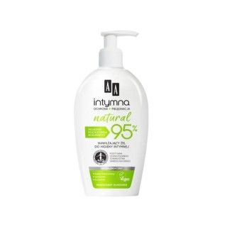 AA Intymna Ochrona + Pielęgnacja nawilżający Żel do higieny intymnej Natural 300 ml 