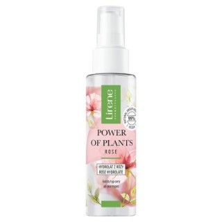 Lirene Power of Plants Hydrolat do twarzy Róża 100 ml