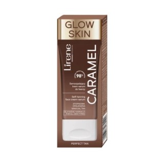 Lirene Self Tanning Face samoopalający Krem-serum do twarzy Caramel 50 ml