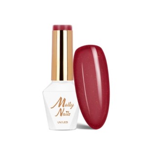 MollyLac /40/ Elite Women Lakier Hybrydowy Russian Glitter 8 g MollyLac /40/ Elite Women Lakier Hybrydowy Russian Glitter 8 g