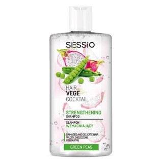 Sessio Hair Vege Cocktail wzmacniający Szampon do włosów z proteinami groszku 300 g