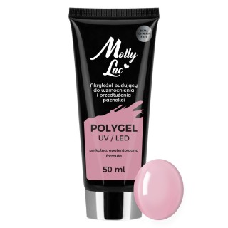 MollyLac Polygel akrylożel budujący Mollylac Hema/di-Hema French Pink 50 ml 