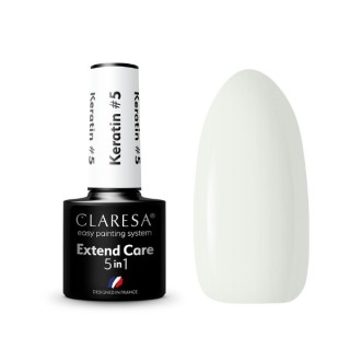 Claresa Baza Hybrydowa do Paznokci 5 w 1  Keratin /05/ 5 G