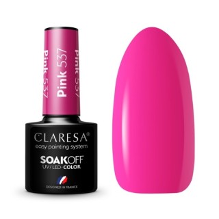 Claresa Pink Lakier Hybrydowy /537/ 5 ml