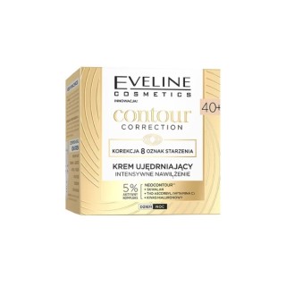 Eveline Contour Correction ujędrniający Krem do twarzy intensywnie nawilżający 40+ 50 ml