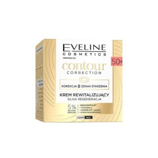 Eveline Contour Correction rewitalizujący Krem do twarzy silnie regenerujący 50+ 50 ml