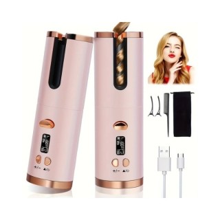 Cordless automatyczna Lokówka do włosów Pink 1 sztuka
