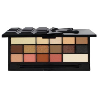 Makeup Revolution I Heart Makeup Paletka 16 cieni do powiek Chocolate Vice 3,66 g