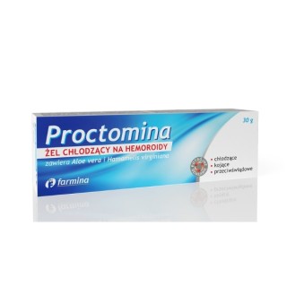 Proctomina chłodzący Żel na hemoroidy 30 g