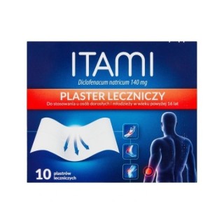 Itami Plaster leczniczy 140mg 10 sztuk