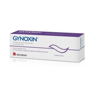 Gynoxin Krem dopochwowy 20mg  30g