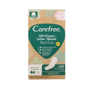 Carefree Wkładki higieniczne Normal Organic Cotton 30 sztuk 